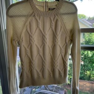 Abercrombie cable knit sweater